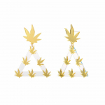 Gold Maple Earrings2